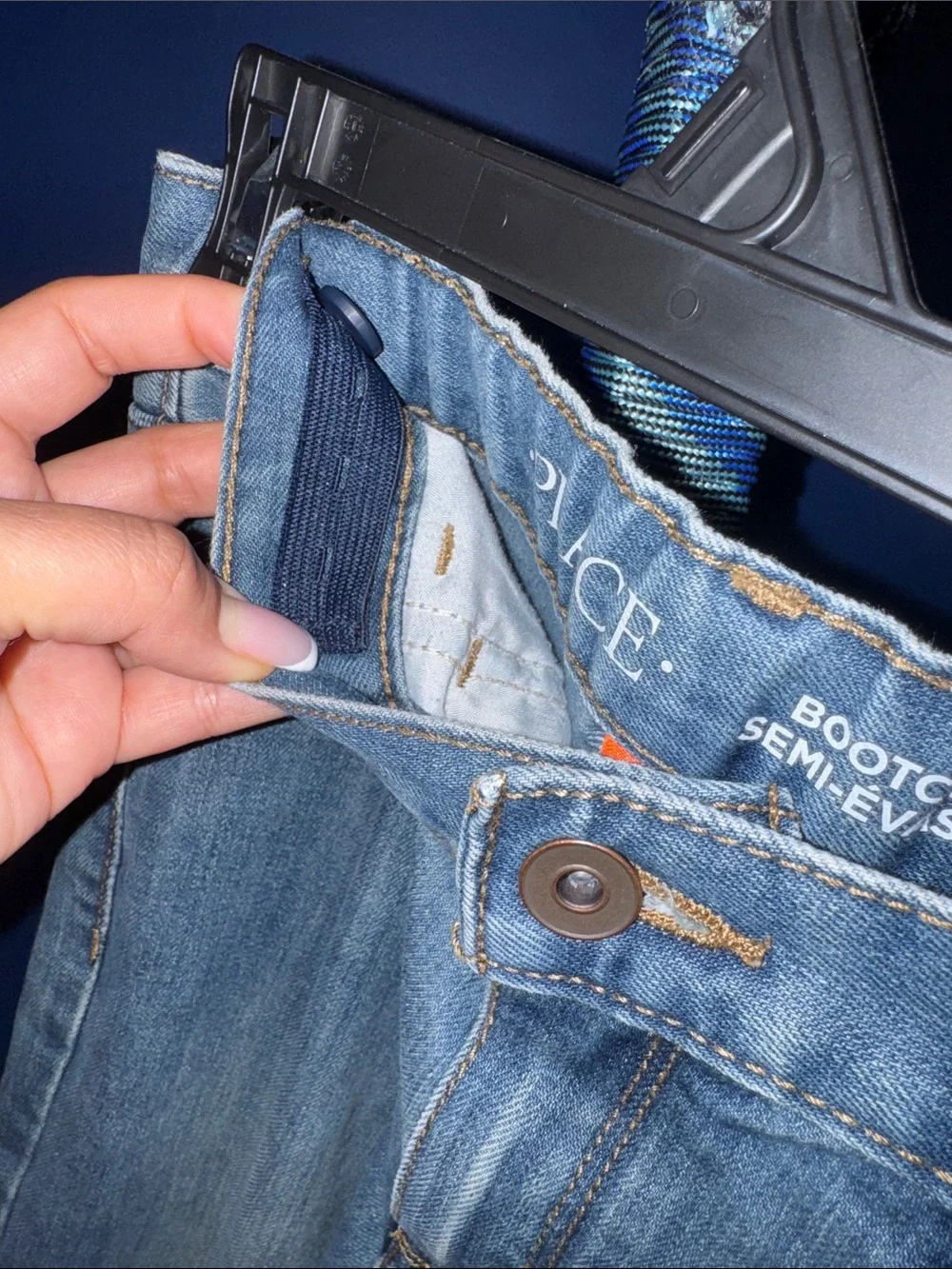 The Children’s Place- Boys Blue Faded Bootcut Jeans Size 12
